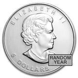 Canadian Silver (Maple Leafs) All Canadian Silver